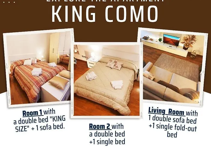 Apartment King Center 9 Posti Letto- Grande Terrazza - 2 Bagni Privati *